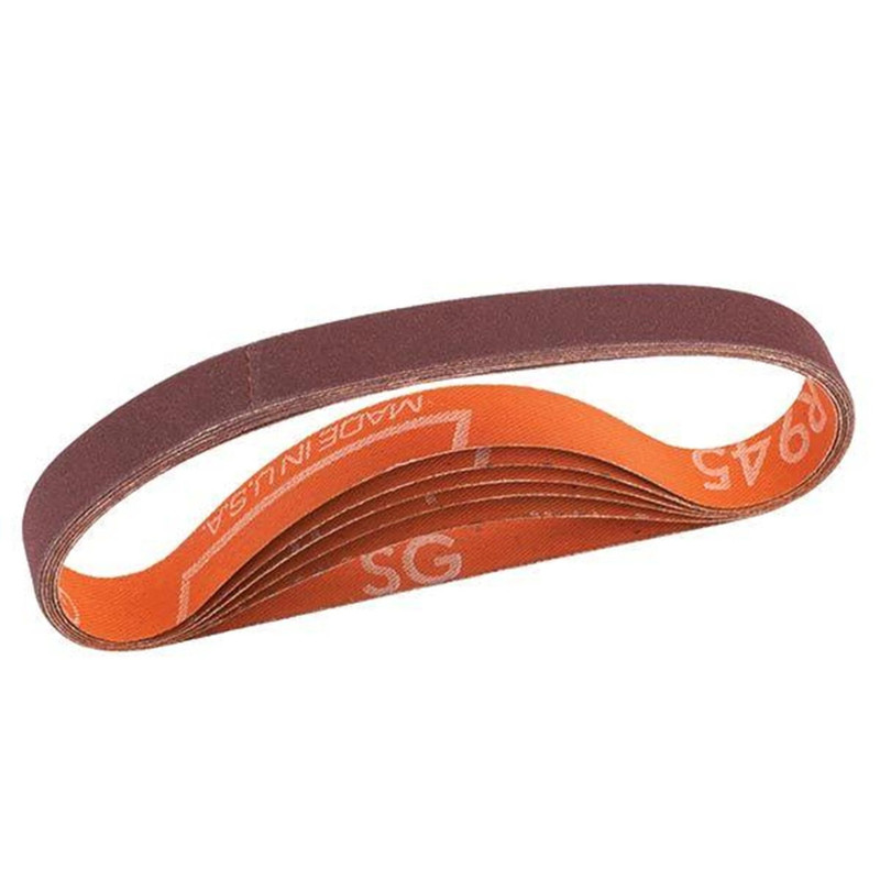 Knife and Tool Sharpener - P220 Grit Belt Kit - 6 Piece
